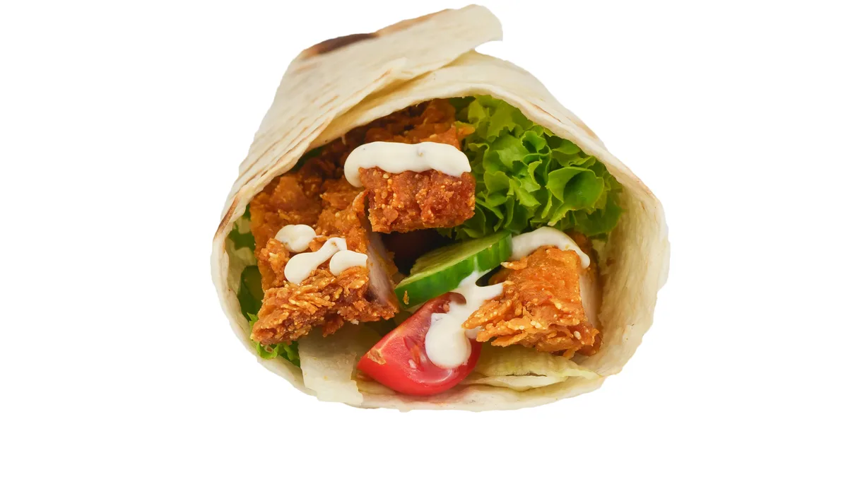 Fried Chicken Tortilla
