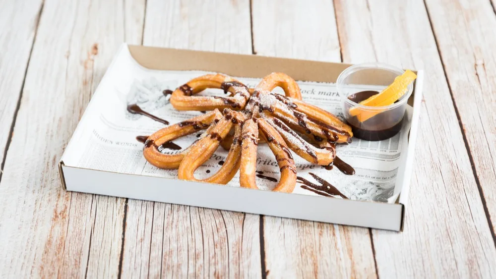 Churros csokis