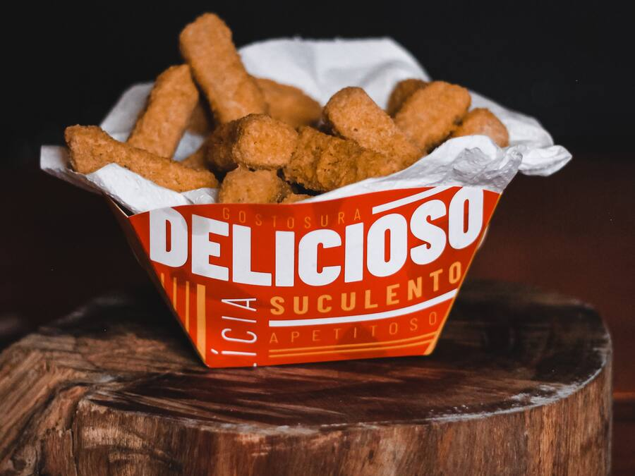 Tirinhas de Frango Empanado