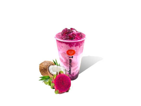 Dragon Fruit Coconut Slush
