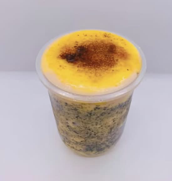Oreo Creme Brulee Milk Tea