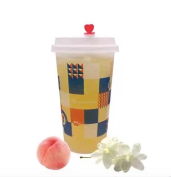 White Peach Green Tea