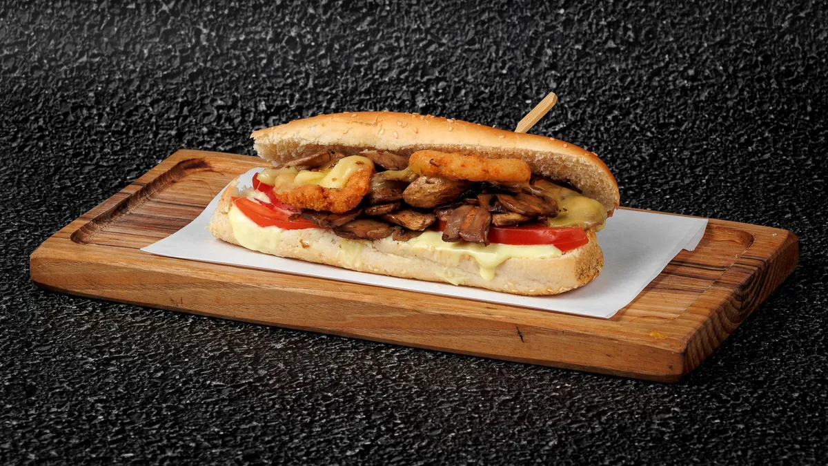Sandwich με Μανιτάρια