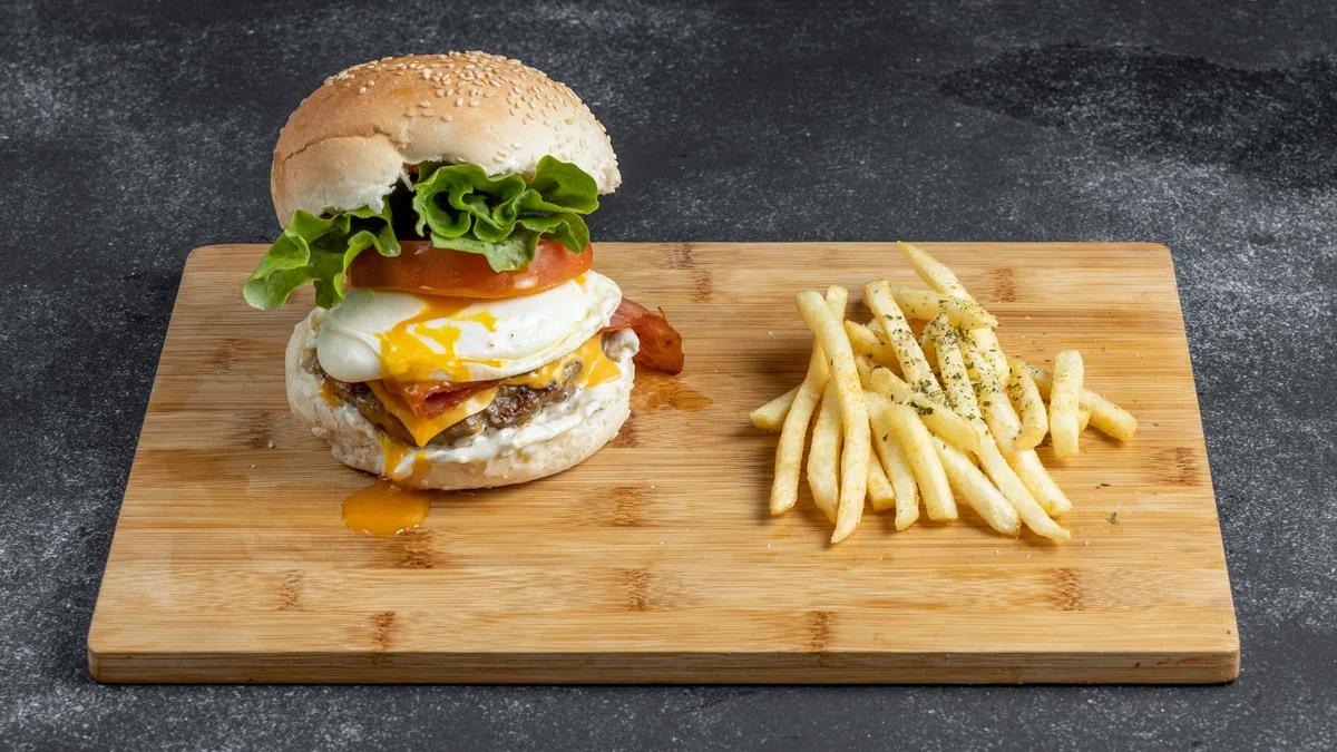 Burger Αυγό