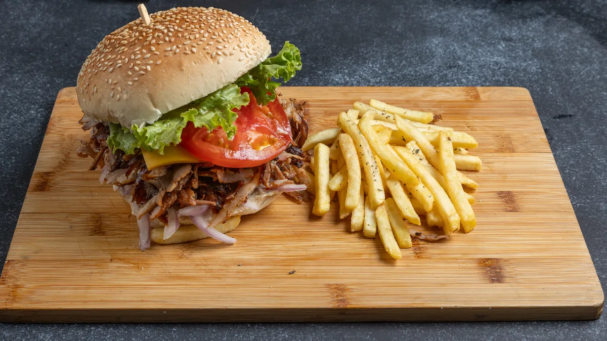Burger Γύρος Χοιρινός