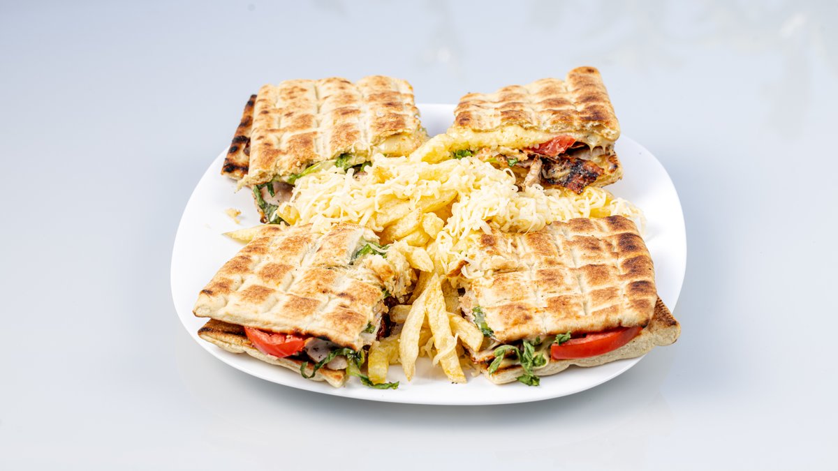 Club Sandwich Γύρος Κοτόπουλο
