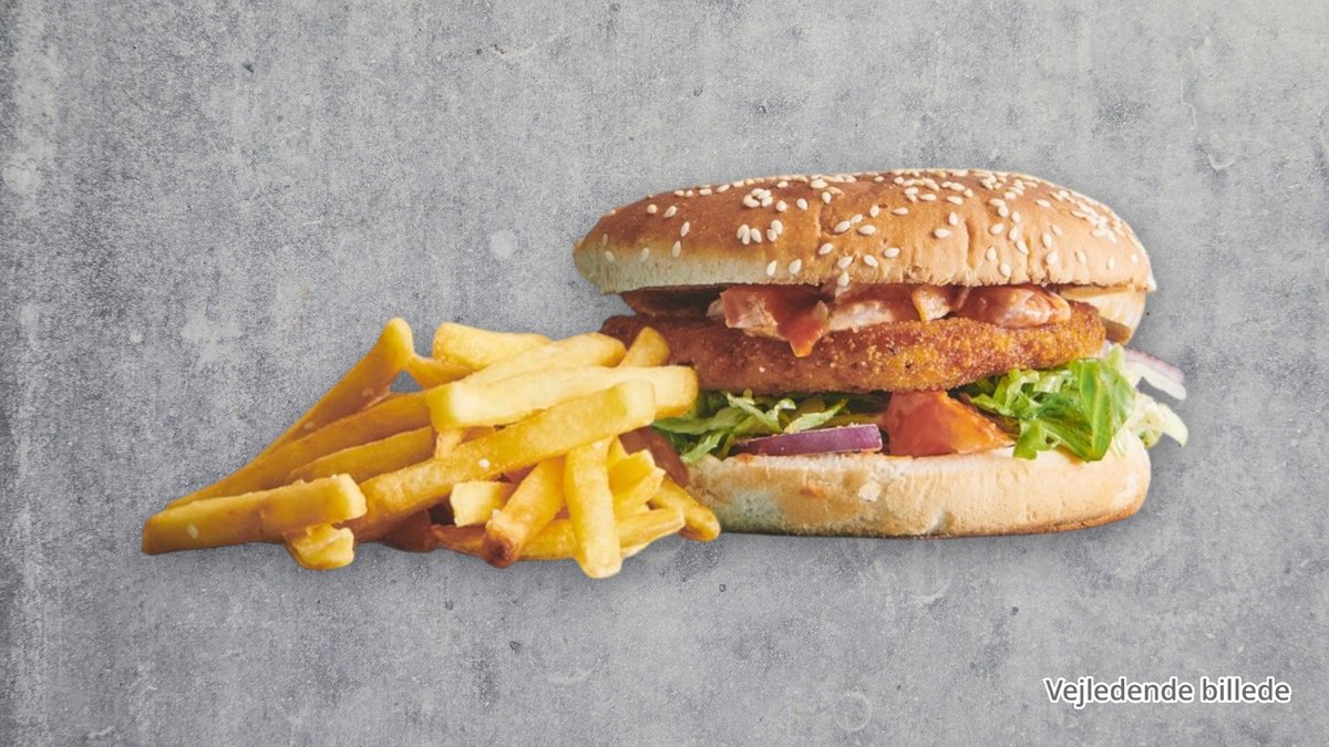 Chicken Burger Menu