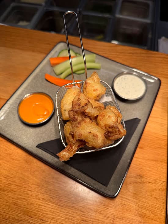 Crispy Cauliflower Buffalo Wings