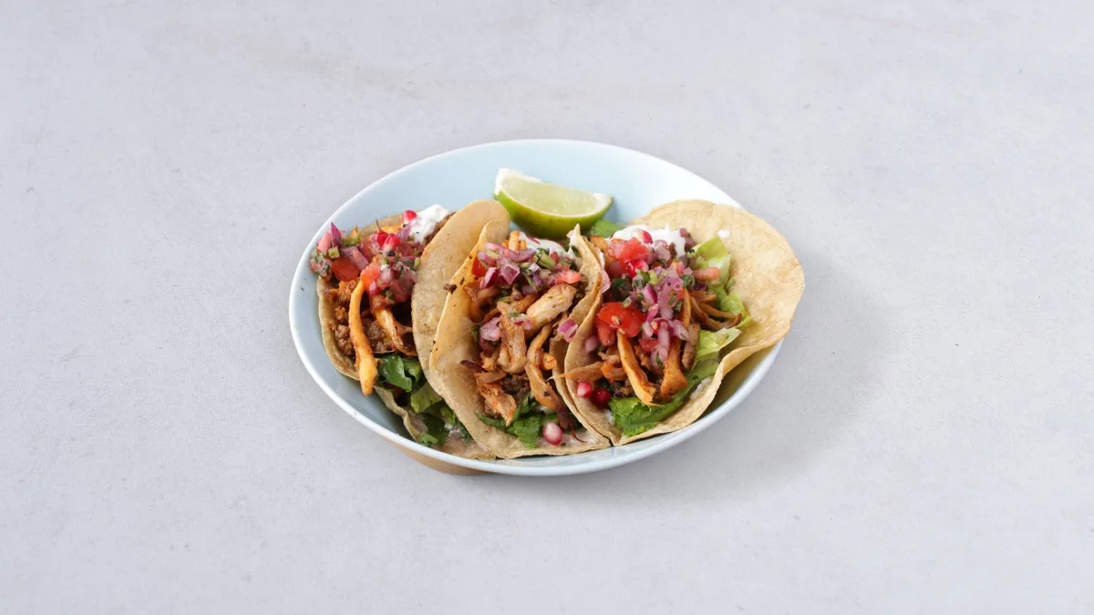 Tacos Con Champinion 3 szt.