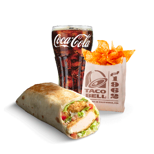 Combo Burrito Crispy Chicken