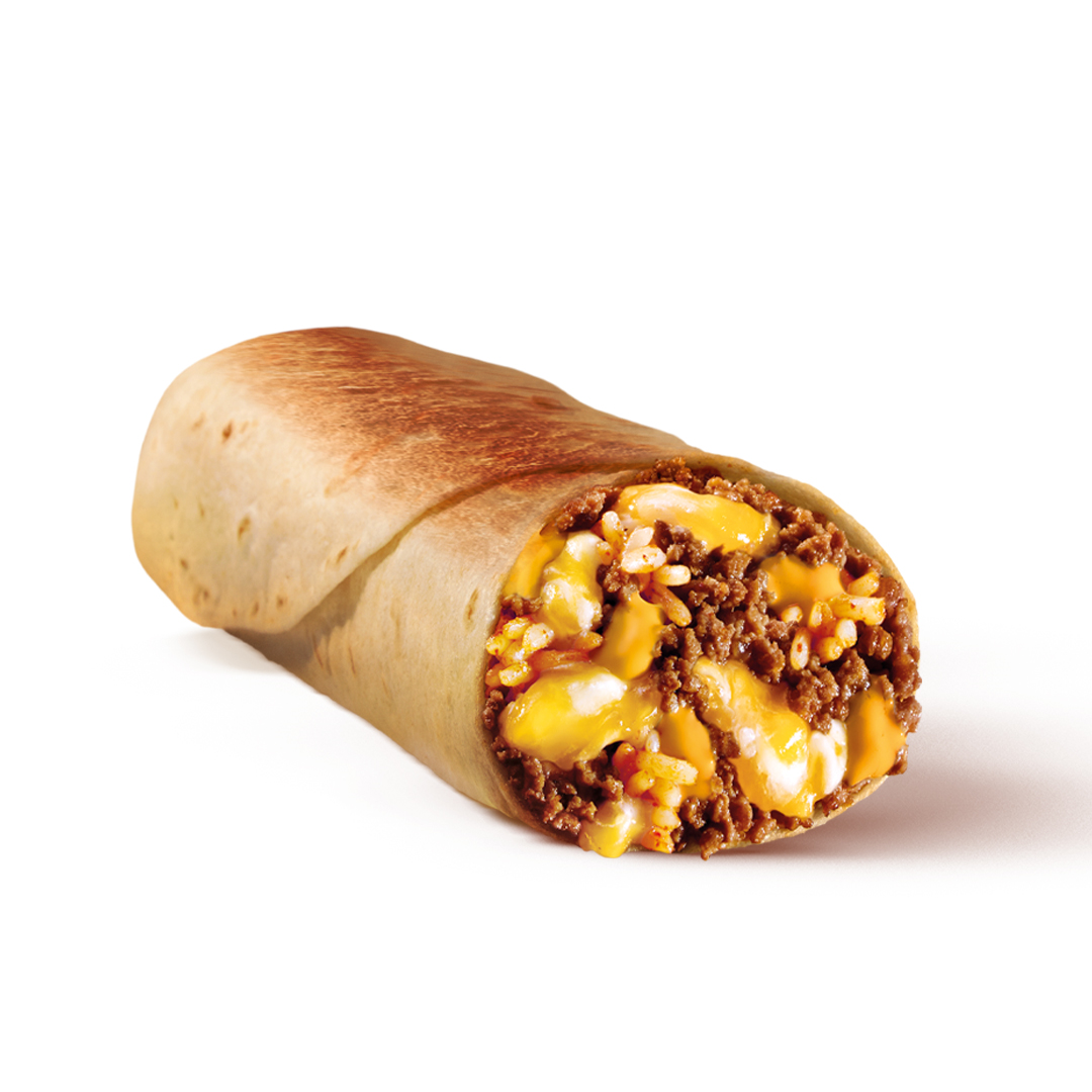 Triple Cheesy Burrito