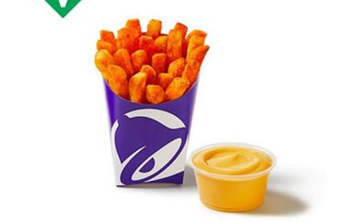 Nacho Fries and Nacho Cheese sauce
