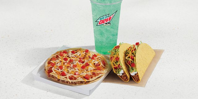Mexican Pizza Combo Meal