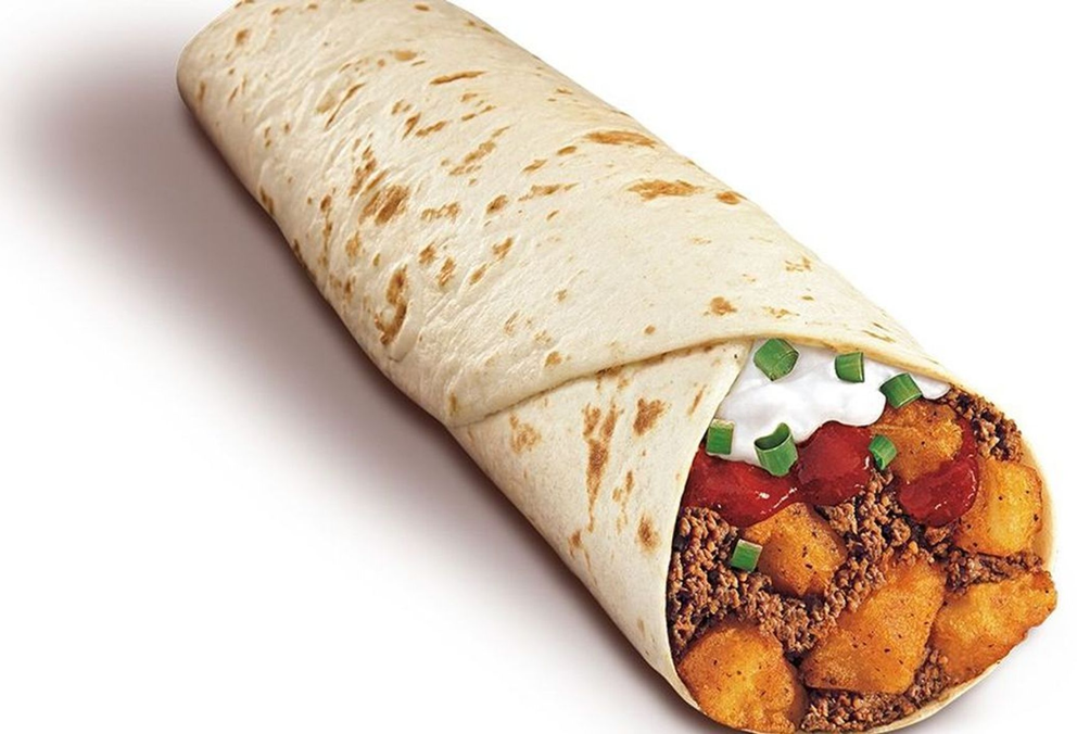 Burrito 1/2 Libra Carne Y Papa