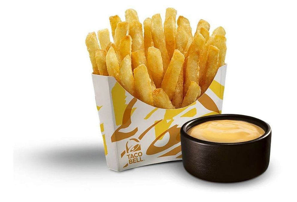 Fiesta Fries Con Lado De Salsa De Queso