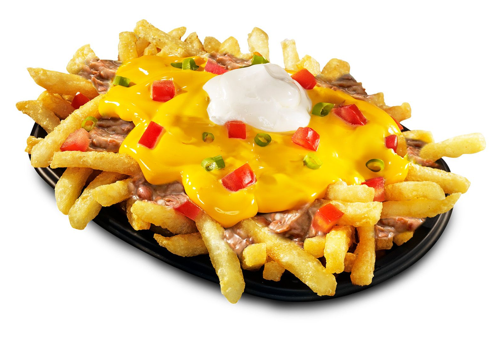 Fiesta Fries Supreme Con Frijoles