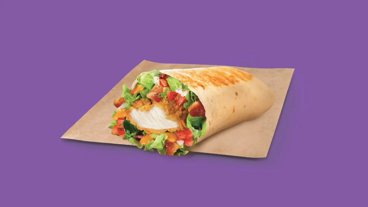 Crispy Chicken Burrito 🌶️