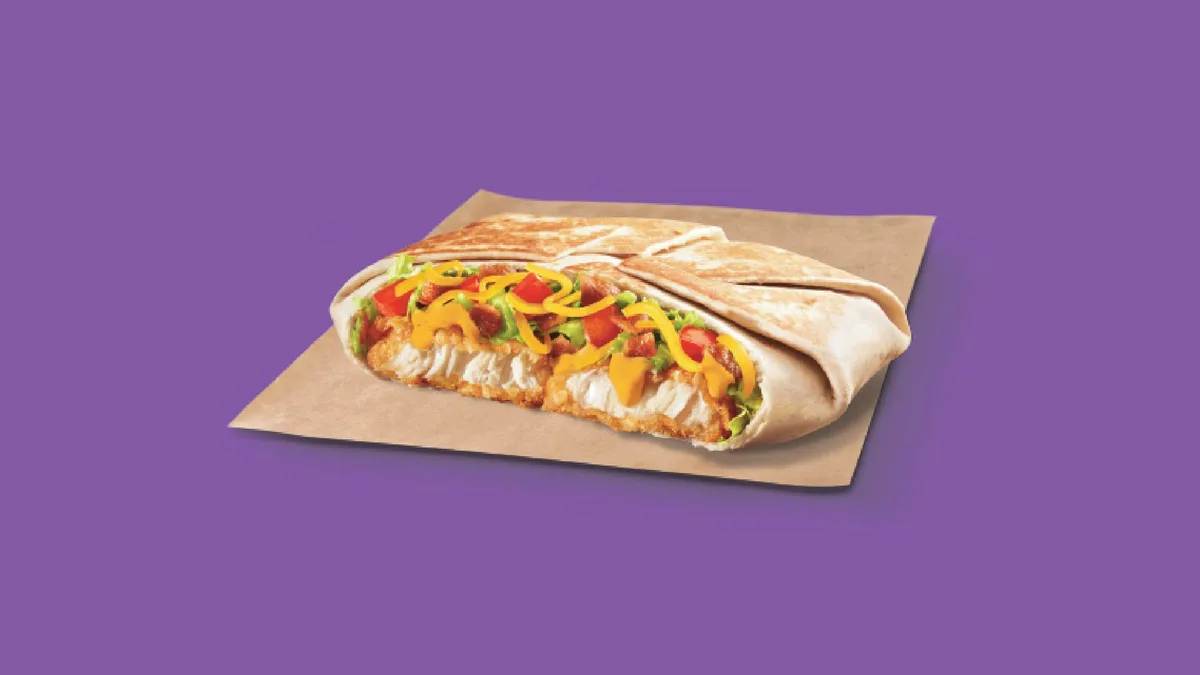 Crunchwrap Crispy Chicken 🌶️