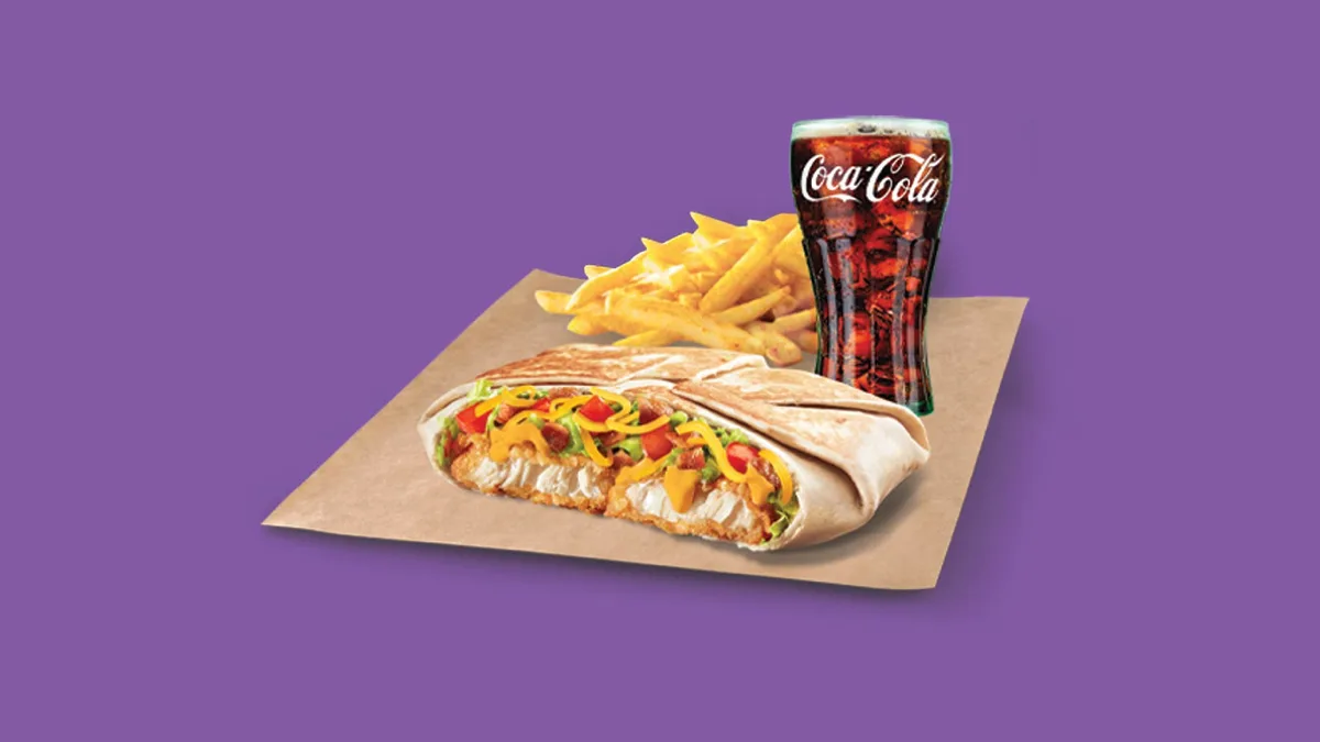 Crunchwrap Crispy Chicken Meal 🌶️