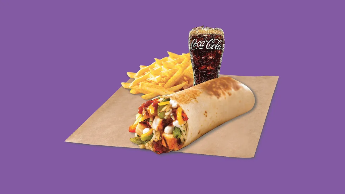 Fajita Burrito Meal