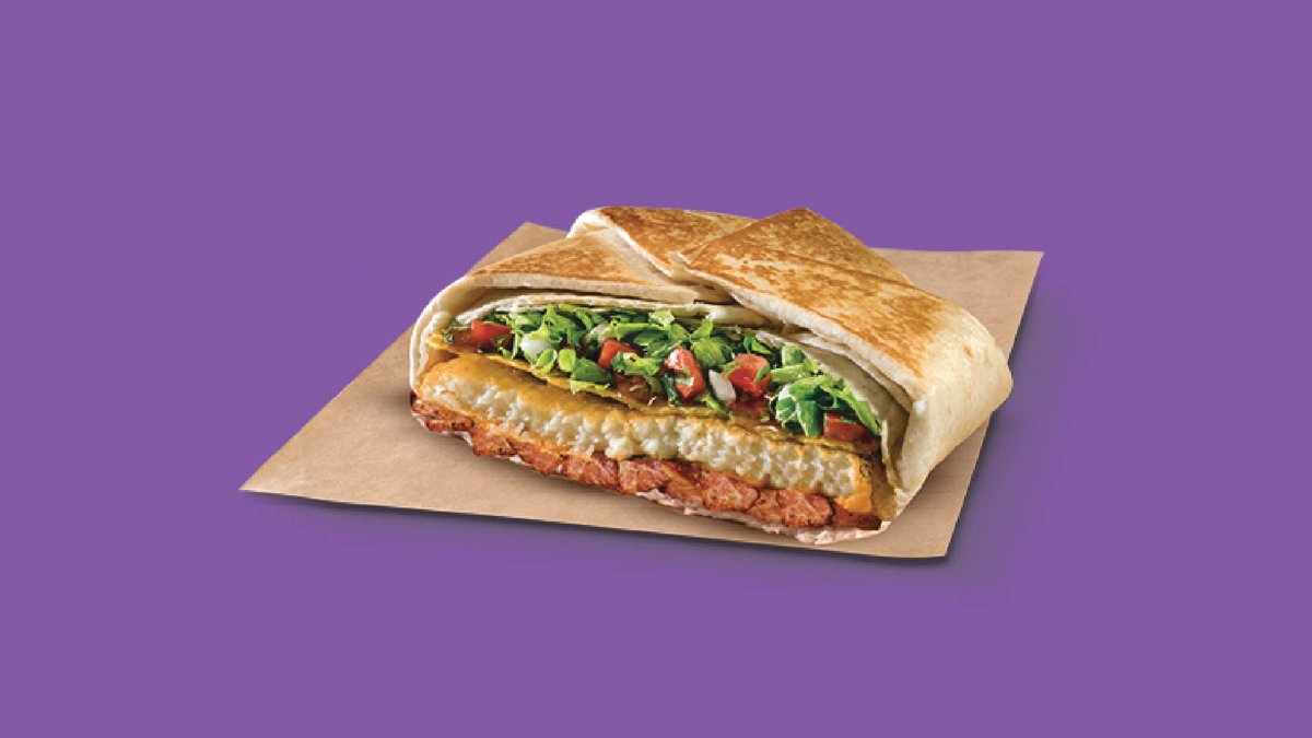 Halloumi Bacon Crunchwrap