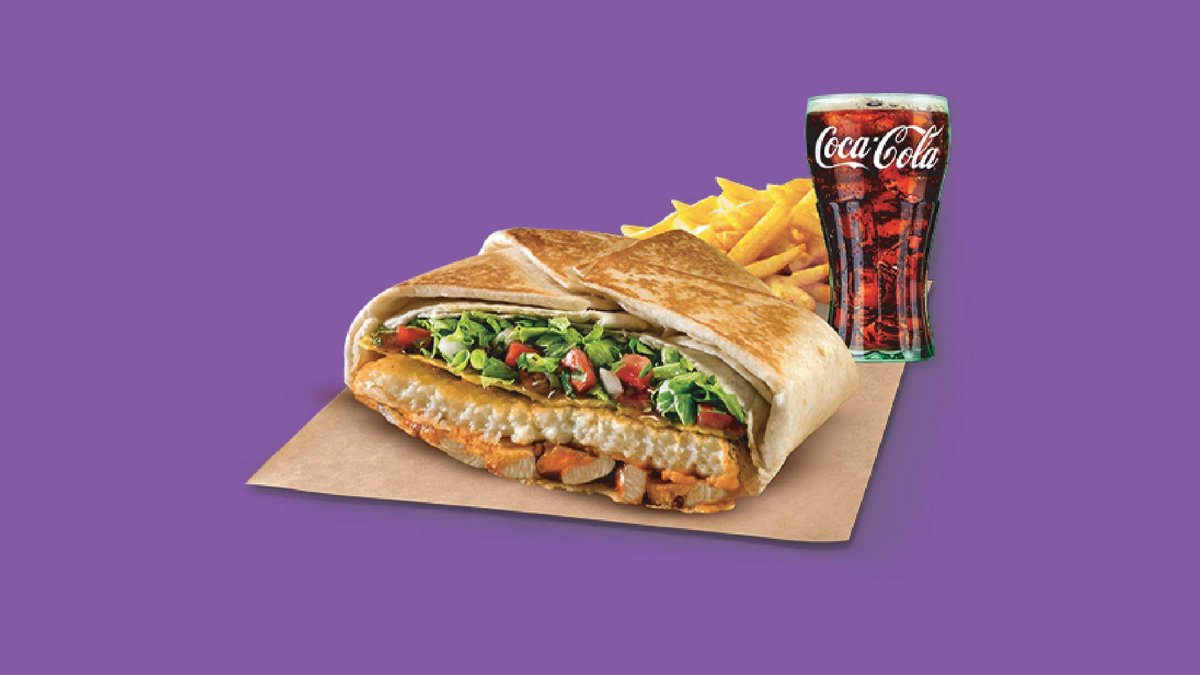 Halloumi Chicken Crunchwrap Meal