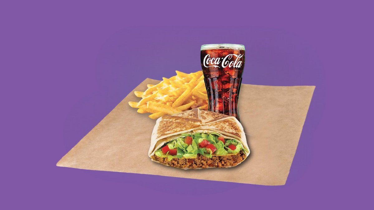 Plant Veggie Crunchwrap Meal