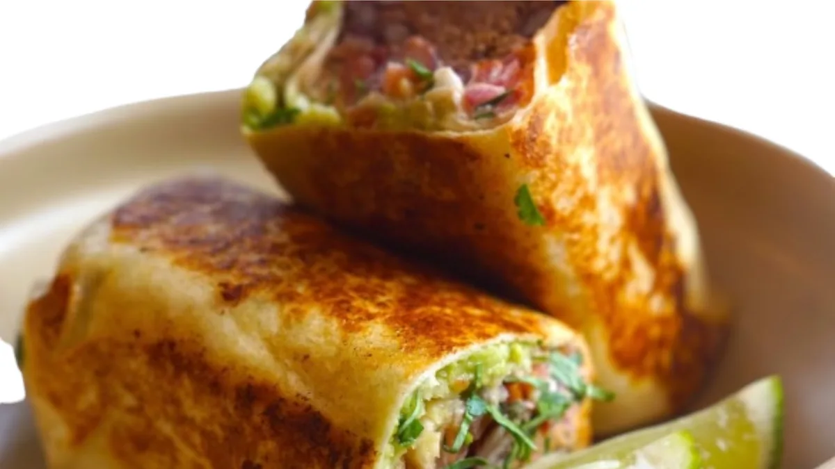 Burrito spiced potato (V)