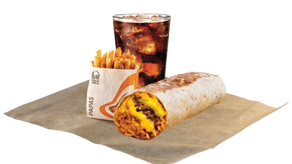 Beefy Cheesy Burrito Meal