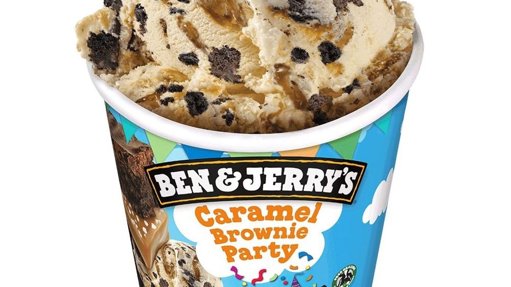 Ben and Jerry's Caramel Brownie Party 465 ml
