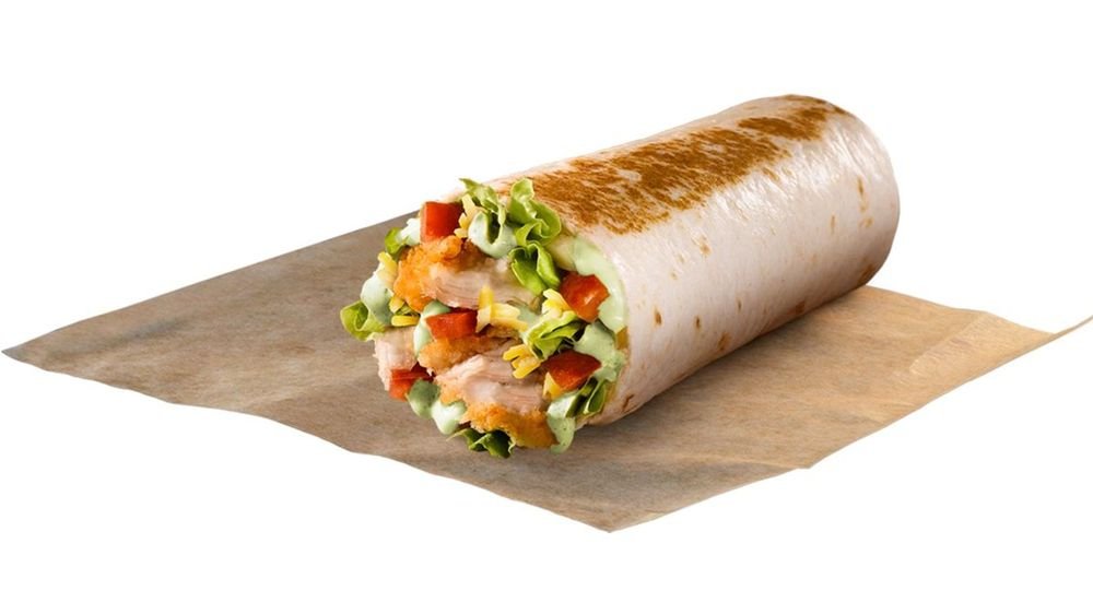 Crispy Chicken Burrito