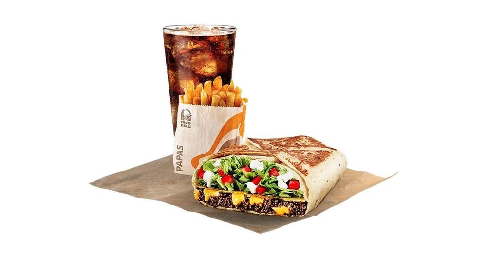 Crunchwrap supreme meal