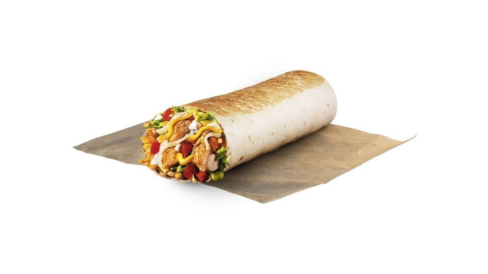 Grilled stuft burrito