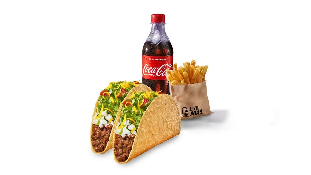 Meniu 2 Tacos Supreme (preț fără băutură)