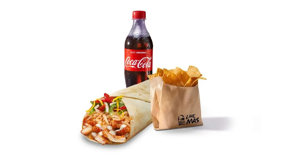 Meniu Fajita Burrito  (preț fără băutură)
