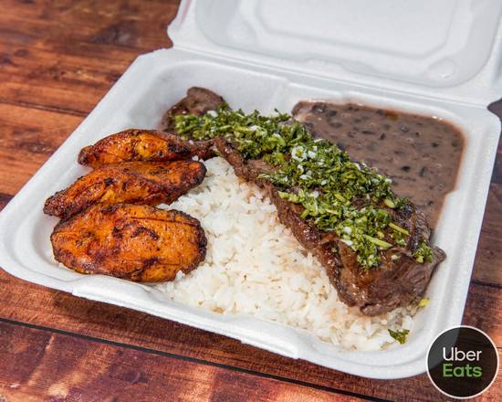 Skirt steak w/Chimichurri
