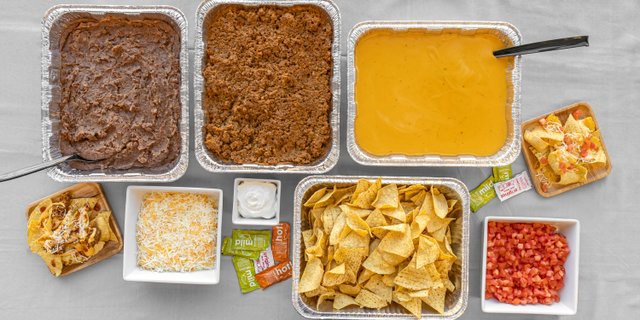 Build-Your-Own Beef Nacho Bar