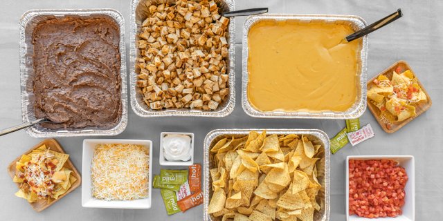 Build-Your-Own Chicken Nacho Bar