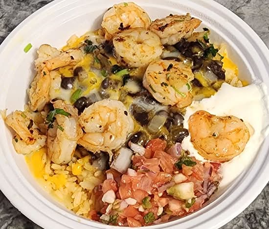 Rice Bowl with Shrimp