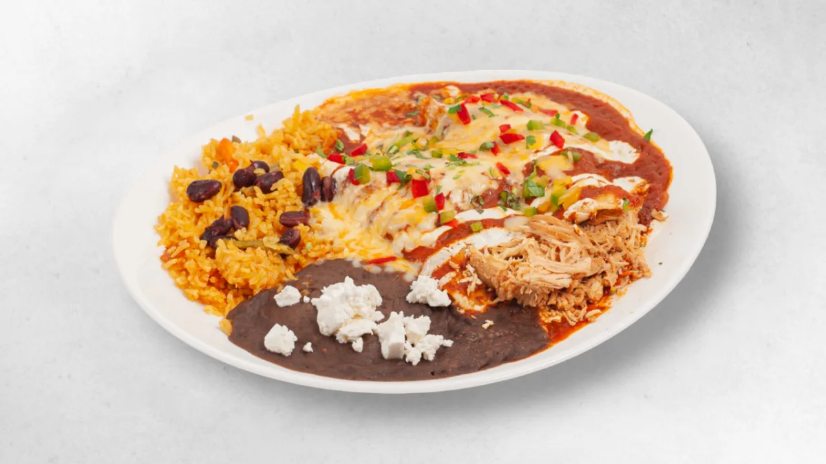 Enchiladas Pulled Pollo