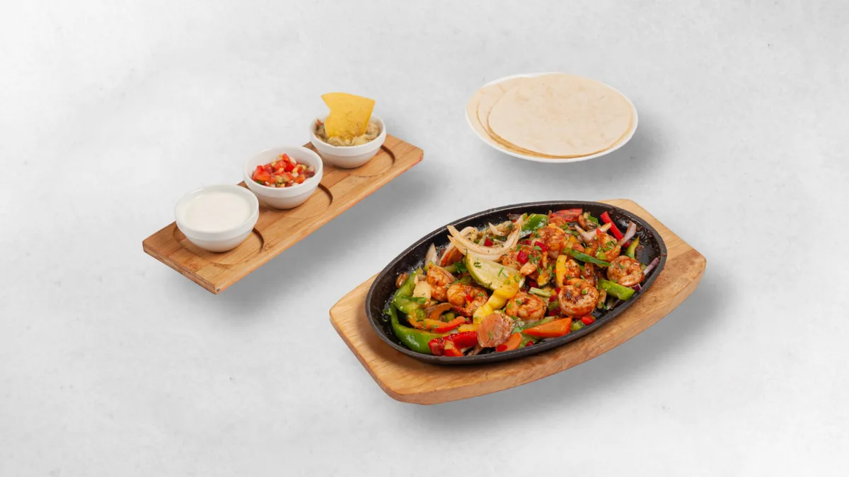 Fajitas Garneles