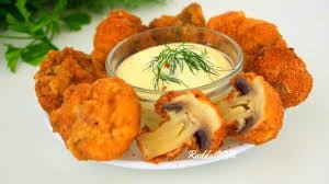 Champignons pané