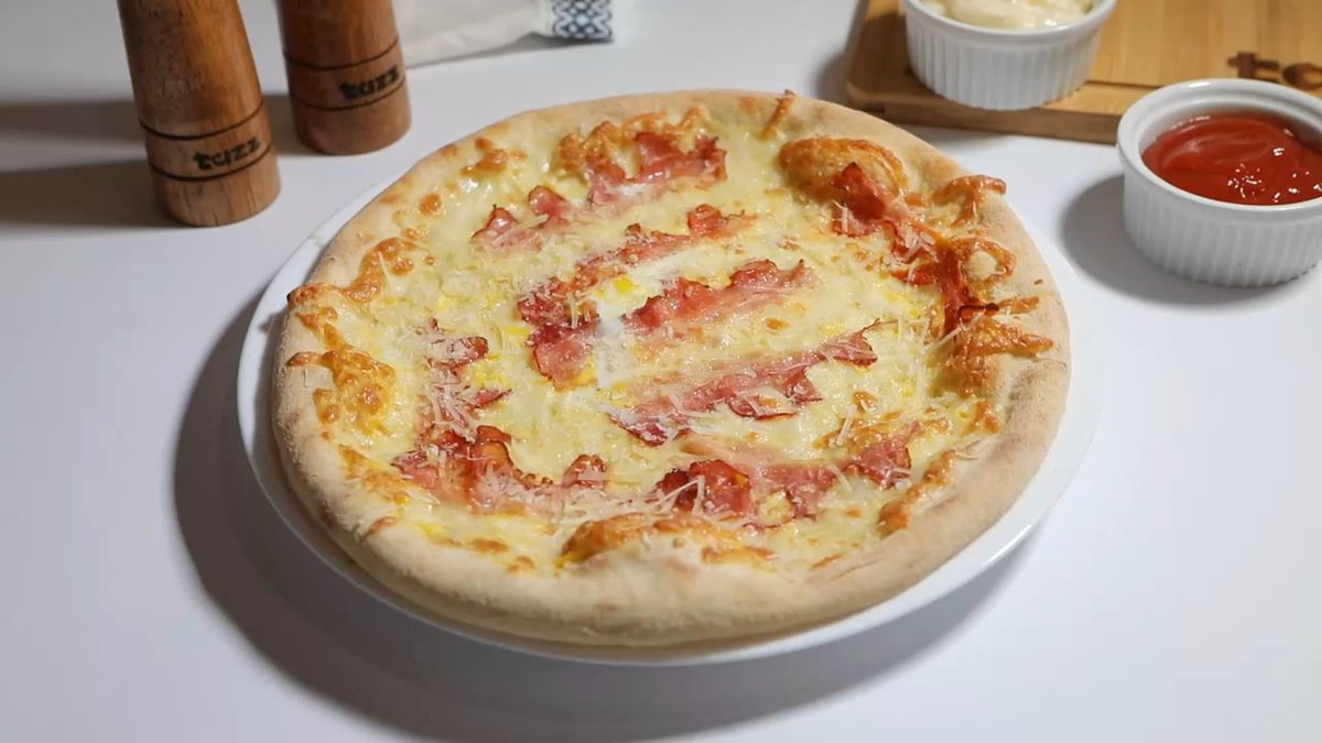 Pizza carbonara ø 25cm