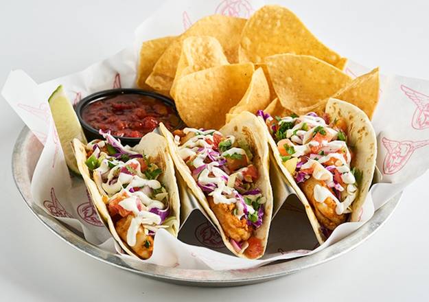 BAJA SHRIMP TACOS