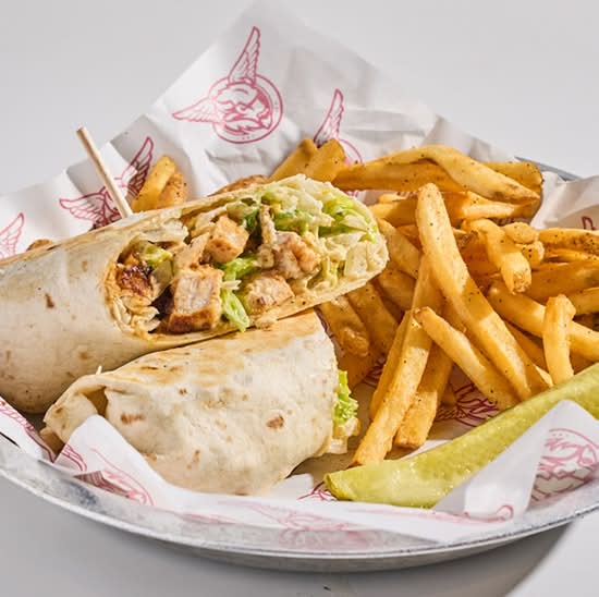 BLACKENED CHICKEN CAESAR WRAP