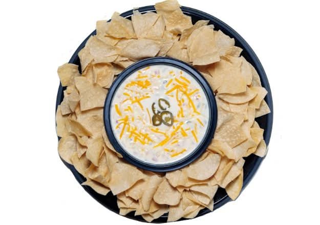 CHIPS and QUESO PLATTER (serves 8)