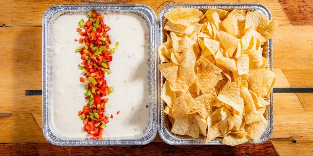 Queso Blanco Dip and Chips