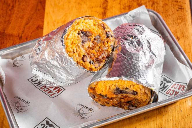 Brisket Barbacoa Burrito XL