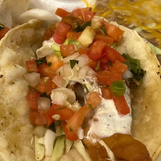 18. Two Shrimp Tacos