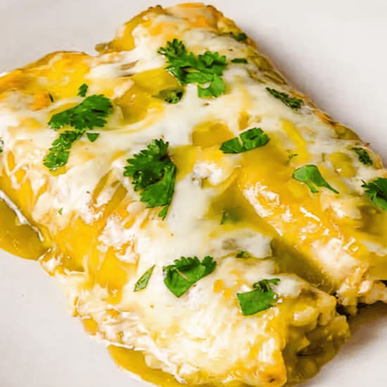 5. Two Chicken Enchiladas